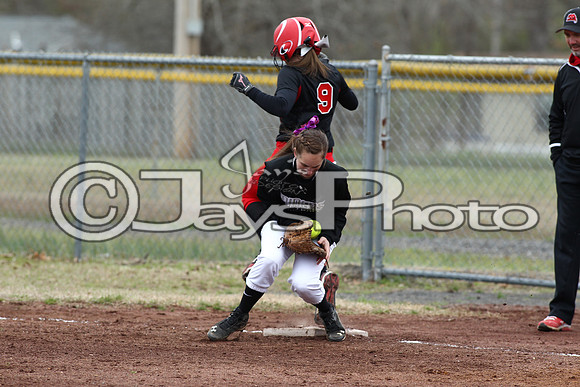 Bauxite vs. Brookland softball 3-28-2015 (©Justin Manning) JWM_0110