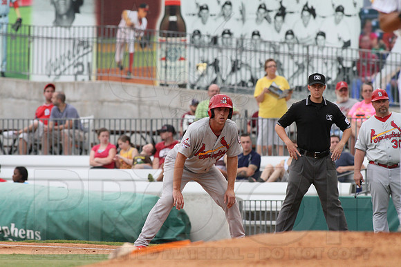 Springfield Cardinals @ Arkansas Travelers 8-4-13 (© Justin Manning) JWM0114