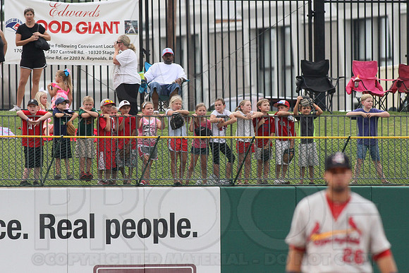 Springfield Cardinals @ Arkansas Travelers 8-4-13 (© Justin Manning) JWM0080