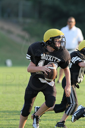 Bauxite Black-Gray games 4th, 5th, 6th, Junior high, Senior high scrimmage 8-22-13 (© Justin Manning) JWM0154