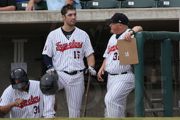 Springfield Cardinals @ Arkansas Travelers 8-4-13 (© Justin Manning) JWM0123