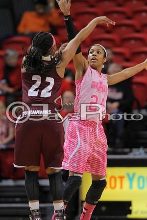 ULM @ Arkansas State Womans Basketball 2-21-2015 (©Justin Manning) JWM_362