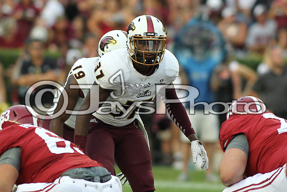 University of Louisiana-Monroe @ Alabama 9-26-2015 (©Justin Manning) JWM_0631