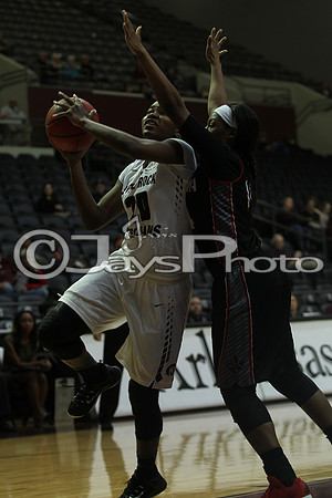 Louisiana Lafayette @ Arkansas-Little Rock Women's Basketball 1-7-2016 (©Justin Manning) JWM_0012