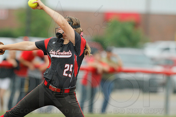 Rose Bud vs. Harmony Grove Regional Softball 5-9-2014 (© Justin Manning) JWM_0233