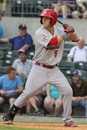 Springfield Cardinals @ Arkansas Travelers 8-4-13 (© Justin Manning) JWM0136