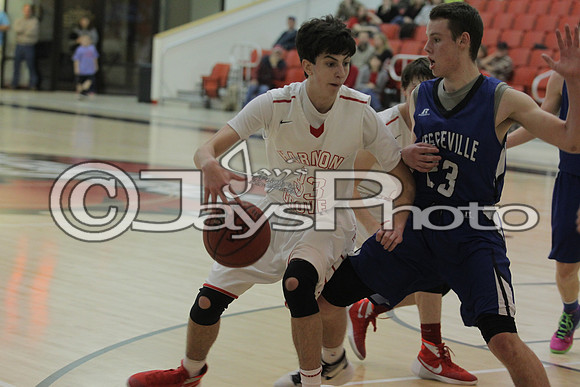 Jessieville @ Harmony Grove Senior Boys 1-12-2016 (©Justin Manning) JWM_0266