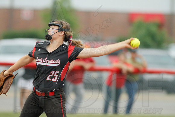 Rose Bud vs. Harmony Grove Regional Softball 5-9-2014 (© Justin Manning) JWM_0234