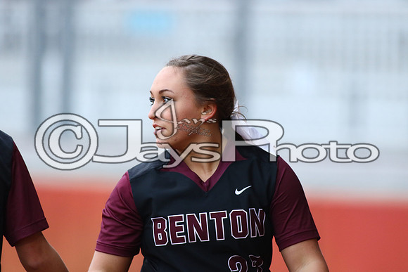 Vilonia @ Benton softball 3-3-2015 (©Justin Manning) JWM_045