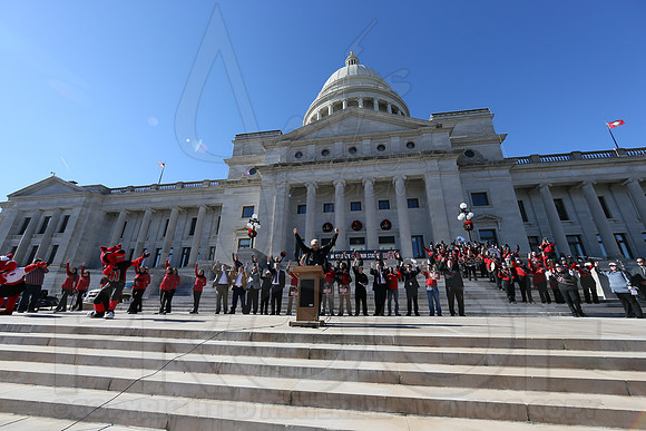 Arkansas State University Pep Rally (©Justin Manning) (©Justin Manning) JWM_0274