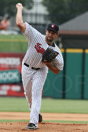 Springfield Cardinals @ Arkansas Travelers 8-4-13 (© Justin Manning) JWM0040