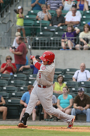 Springfield Cardinals @ Arkansas Travelers 8-4-13 (© Justin Manning) JWM0141