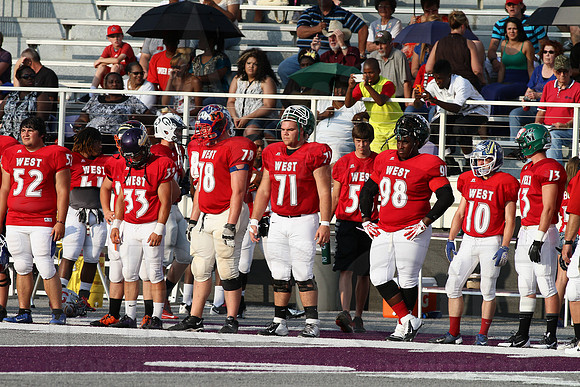 AHSCA All Star Football Game 6-21-13 (© Justin Manning) JWM0021