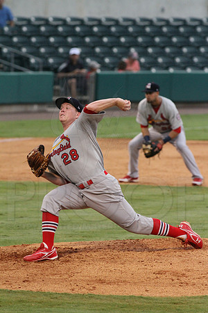 Springfield Cardinals @ Arkansas Travelers 8-4-13 (© Justin Manning) JWM0149