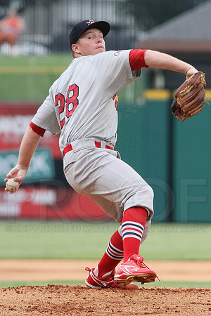 Springfield Cardinals @ Arkansas Travelers 8-4-13 (© Justin Manning) JWM0058