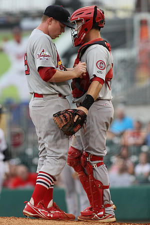 Springfield Cardinals @ Arkansas Travelers 8-4-13 (© Justin Manning) JWM0127