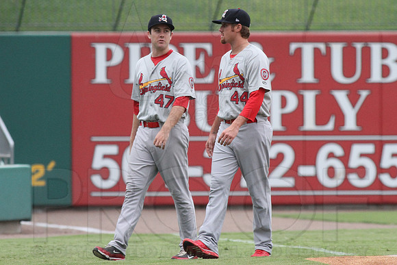 Springfield Cardinals @ Arkansas Travelers 8-4-13 (© Justin Manning) JWM0016