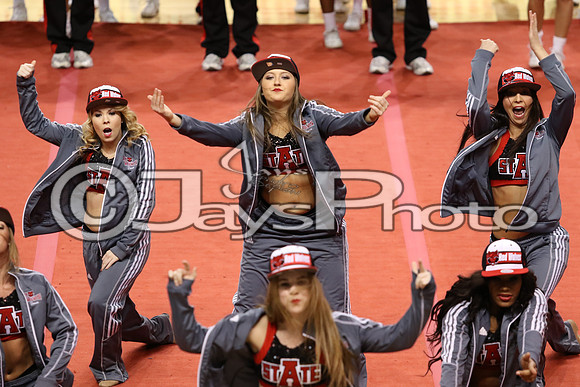 LA-Lafayette @ Arkansas State Women's 3-7-2015 (©Justin Manning) JWM_453