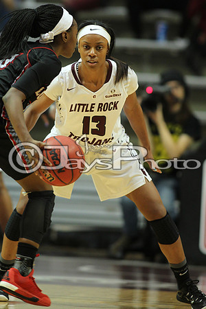 Louisiana Lafayette @ Arkansas-Little Rock Women's Basketball 1-7-2016 (©Justin Manning) JWM_0172
