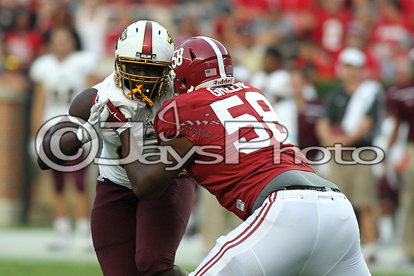University of Louisiana-Monroe @ Alabama 9-26-2015 (©Justin Manning) JWM_0636