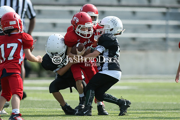 Glen Rose @ Bauxite peewee 3rd Grade football_0046