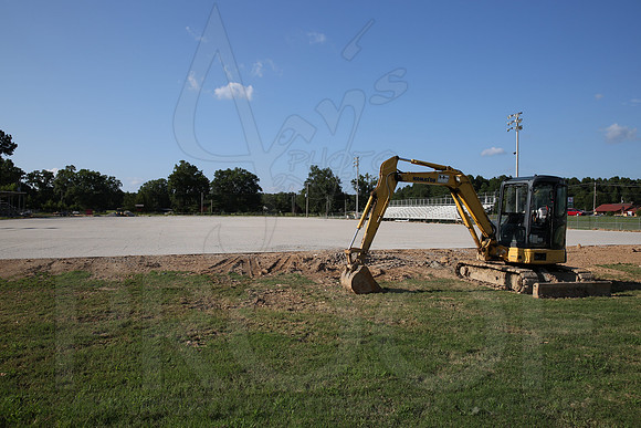 Glen Rose Football Field turf progress 8-11-2014 (©Justin Manning) JWM_12