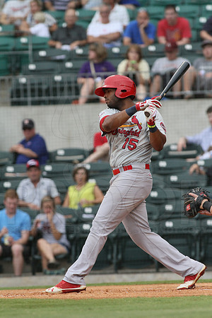Springfield Cardinals @ Arkansas Travelers 8-4-13 (© Justin Manning) JWM0104