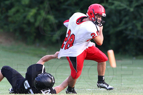 Harmony Grove @ Bauxite (Scrimmage) 8-26-2014 (©Justin Manning) JWM_37