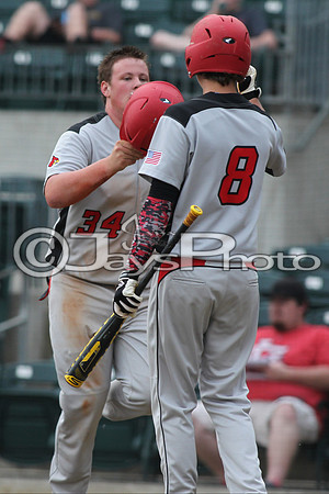 Harmony Grove vs. Episcopal Baseball (Dickey Stephens Park) 4-2-2015 (©Justin Manning) JWM_0225