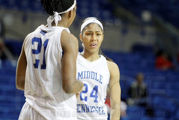 Middle Tennessee vs ULM  Women's 3-9-13 JWM0123 (©Justin Manning)