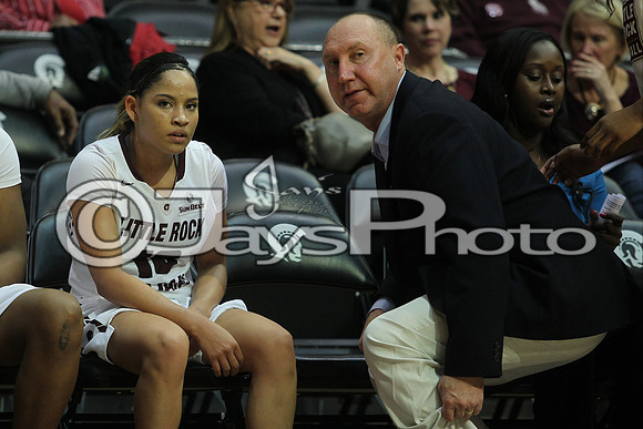 Louisiana Lafayette @ Arkansas-Little Rock Women's Basketball 1-7-2016 (©Justin Manning) JWM_0121