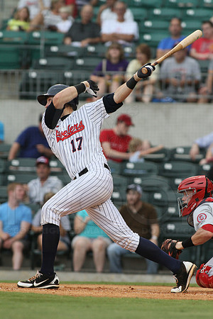 Springfield Cardinals @ Arkansas Travelers 8-4-13 (© Justin Manning) JWM0122