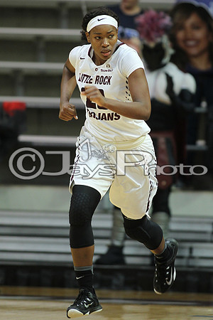 Louisiana Lafayette @ Arkansas-Little Rock Women's Basketball 1-7-2016 (©Justin Manning) JWM_0075