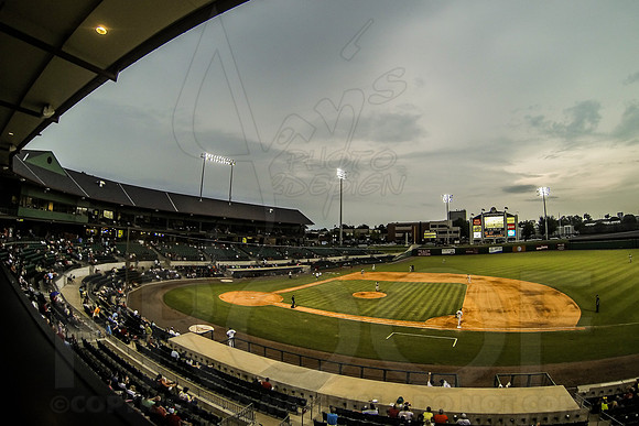 Springfield Cardinals @ Arkansas Travelers 8-4-13 (© Justin Manning) JWM0001