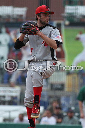 Harmony Grove vs. Episcopal Baseball (Dickey Stephens Park) 4-2-2015 (©Justin Manning) JWM_0114