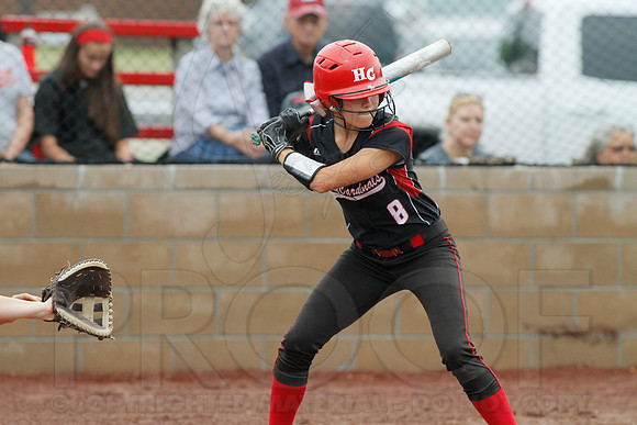 Rose Bud vs. Harmony Grove Regional Softball 5-9-2014 (© Justin Manning) JWM_0175