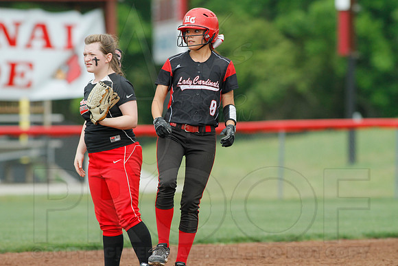 Rose Bud vs. Harmony Grove Regional Softball 5-9-2014 (© Justin Manning) JWM_0030