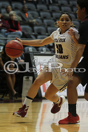 Louisiana Lafayette @ Arkansas-Little Rock Women's Basketball 1-7-2016 (©Justin Manning) JWM_0160