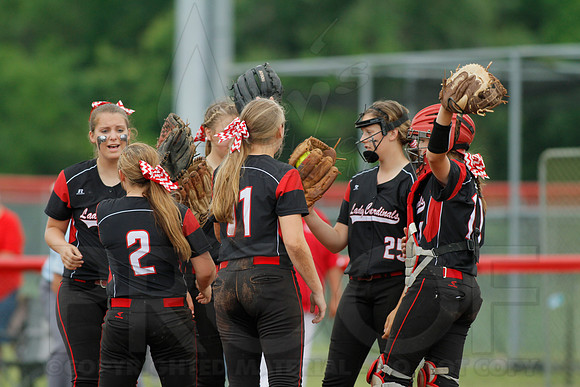 Rose Bud vs. Harmony Grove Regional Softball 5-9-2014 (© Justin Manning) JWM_0046