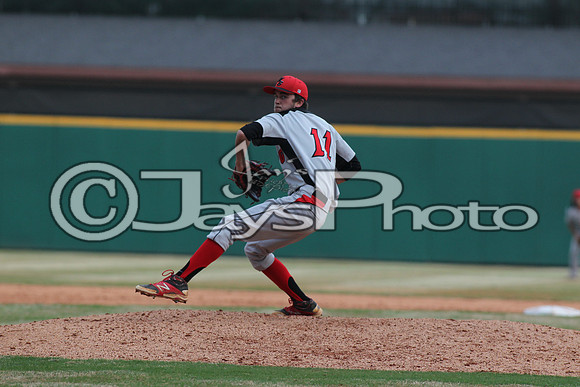 Harmony Grove vs. Episcopal Baseball (Dickey Stephens Park) 4-2-2015 (©Justin Manning) JWM_0364