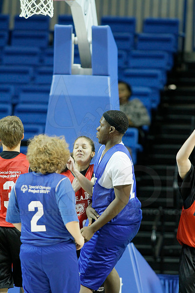Exhibition Game Project Unify- Special Olympics- Mena vs Forrest City 3-14-2014 (© Justin Manning) JWM_0027