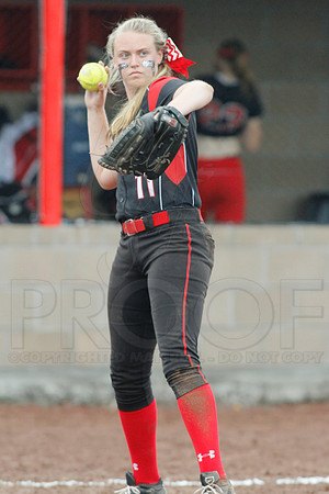 Rose Bud vs. Harmony Grove Regional Softball 5-9-2014 (© Justin Manning) JWM_0194