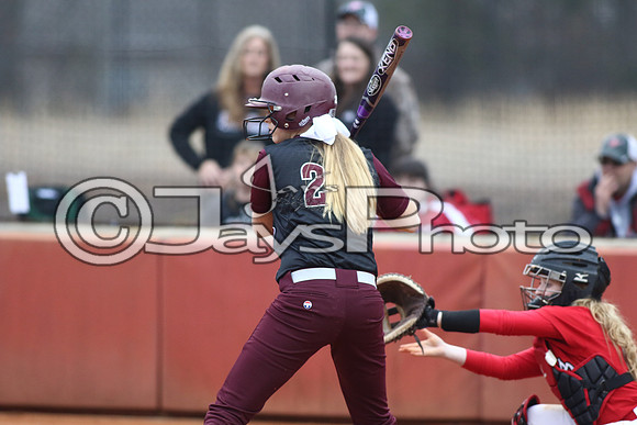Vilonia @ Benton softball 3-3-2015 (©Justin Manning) JWM_023