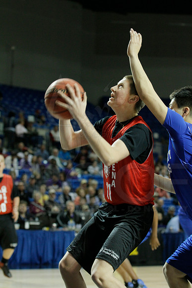 Exhibition Game Project Unify- Special Olympics- Mena vs Forrest City 3-14-2014 (© Justin Manning) JWM_0036