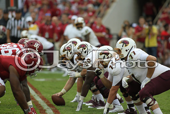 University of Louisiana-Monroe @ Alabama 9-26-2015 (©Justin Manning) JWM_0467