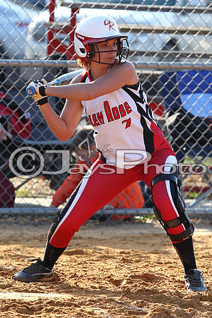 Poyen @ Glen Rose softball 3-28-2015 (©Justin Manning) JWM_0049