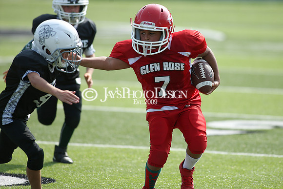 Glen Rose @ Bauxite peewee 3rd Grade football_0025