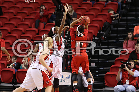 LA-Lafayette @ Arkansas State Women's 3-7-2015 (©Justin Manning) JWM_266