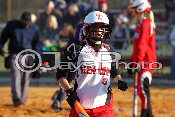 Poyen @ Glen Rose softball 3-28-2015 (©Justin Manning) JWM_0092