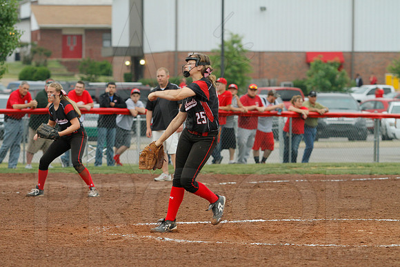 Rose Bud vs. Harmony Grove Regional Softball 5-9-2014 (© Justin Manning) JWM_0220